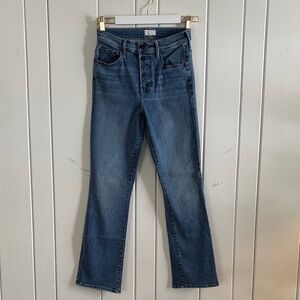 MOTHER Blue Flare Jeans